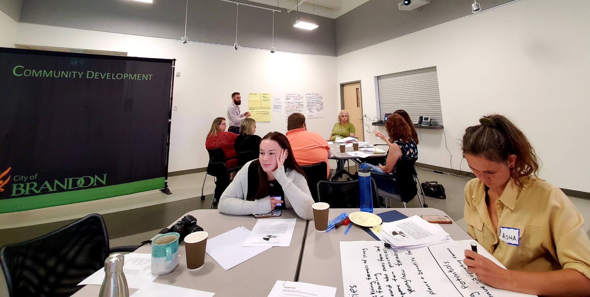 Food policy session in Brandon, MB